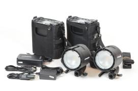 LIGHTING & STUDIO - Flash Off-Camera - Flash a Batteria o Ibridi 9940575 Kit 2 B2 250 AirTTL + 2 torce (batteria nuova compatibile)