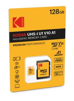FOTOGRAFIA - Accessori - Schede di Memoria e Accessori - Micro SD 0015367 Micro SDHC 128Gb Classe 10 95Mb 40Mb 4K con adattatore