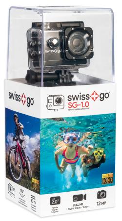 VIDEO E AUDIO - Videocamere - Videocamere Sportive e Micro 0653043 SG-1.0 12Mp HD Action Cam Rossa