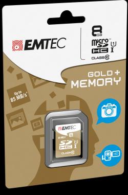 FOTOGRAFIA - Accessori - Schede di Memoria e Accessori - SD 1940021 SD 8Gb Classe 10 U1 85MB s - Emtec