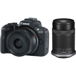 FOTOGRAFIA - Fotocamere - Mirrorless 9305022 EOS R50 + RF-S 18-45 IS STM + RF-S 55-210 IS STM