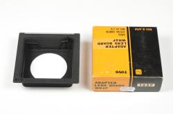 LIGHTING & STUDIO - Banchi Ottici e Accessori - Accessori 9912299 Recessed Lens Board Adapter WH4F (Horseman 6x9) 1637 to toyo 110X110