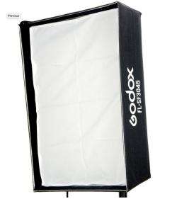 LIGHTING & STUDIO - Modellatori di Luce - Bank e Soft Box 9916370 Kit 2 Softbox , diffusore e borsa per pannello FL-SF3045