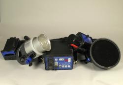 LIGHTING & STUDIO - Flash Off-Camera - Flash a Batteria o Ibridi 9980001 Porty 1200 2 torce + batterie