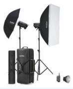 LIGHTING & STUDIO - Flash Off-Camera - Flash Monotorcia 1481583 Kit QTIII 600W 2 torce MKIII