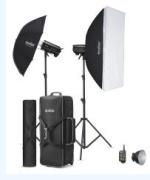 LIGHTING & STUDIO - Flash Off-Camera - Flash Monotorcia 1485182 Kit QTIII 400W 2 torce MKIII