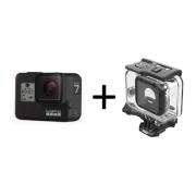 VIDEO E AUDIO - Videocamere - Videocamere Sportive e Micro 5351173 Hero7 nera + Super suite (custodia subacquea)
