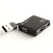TECH - Cavi trasmissione dati 5472332 Mini HUB USB 2.0 a 4 porte EW1124 Ewent