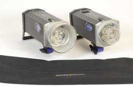 LIGHTING & STUDIO - Flash Off-Camera - Flash Monotorcia 8983137 Kit 2 Contra 1000 + Wafer 70x100