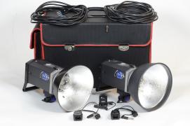 LIGHTING & STUDIO - Flash Off-Camera - Flash Monotorcia 8983468 Kit 2x500 E + Accessori (elenco nella descrizione)