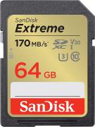  - - - 9313282 SDXC 64Gb Extreme V30 U3 170MB s