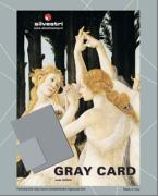 FOTOGRAFIA - Accessori - Cartoncino Grigio e Scale Colori 9804004 Cartoncino grigio - Gray Card GC004