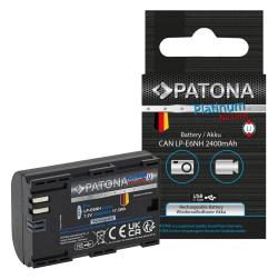 FOTOGRAFIA - Accessori - Batterie, Pile e Accessori - Batterie fotocamere e videocamere 1048039 LP-E6NH per Eos R5 e Eos R6 con USB -C compatibile - Patona